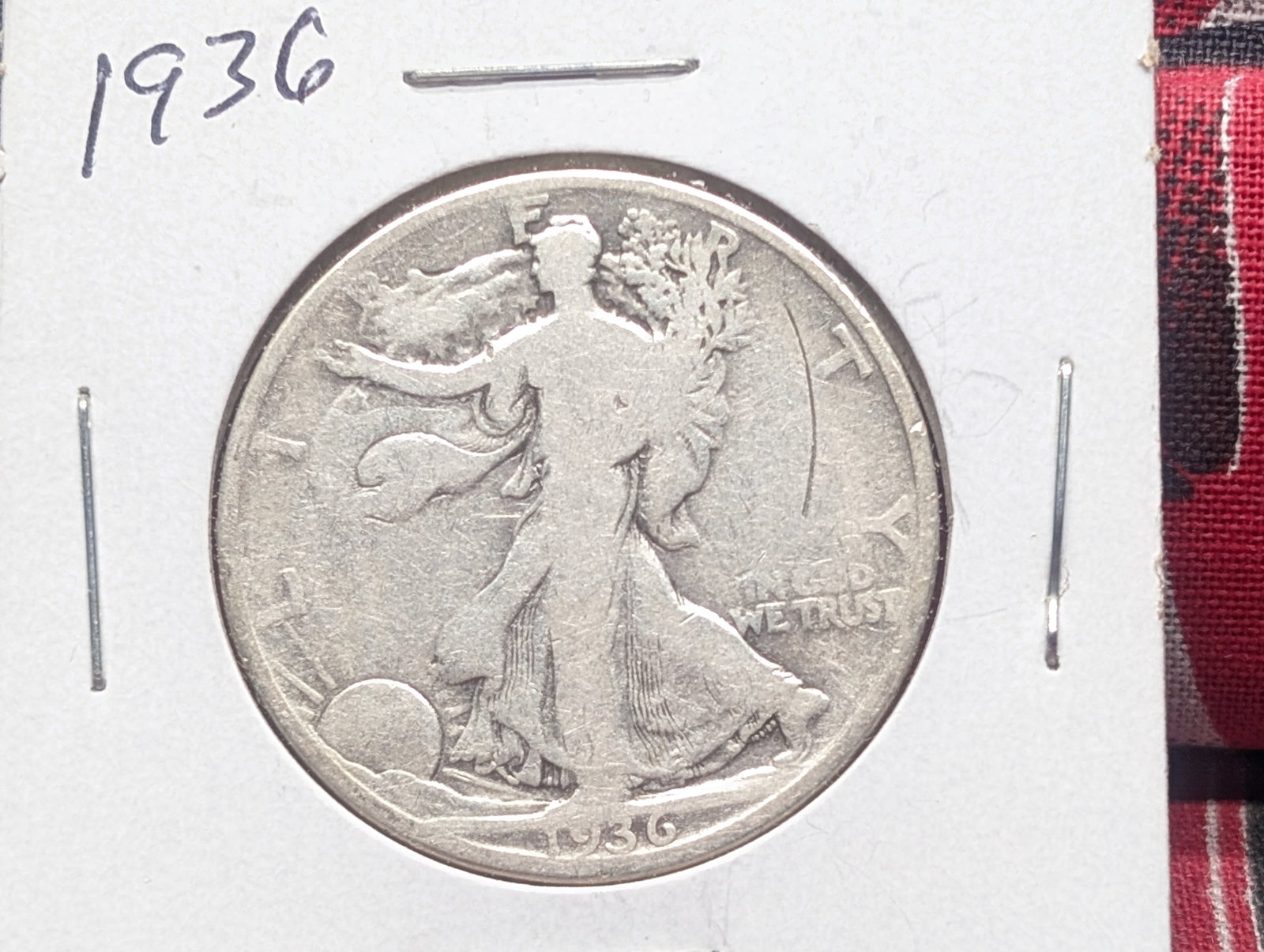 1936 Walking Liberty Half Dollar: 1936 Walking Liberty Half Dollar