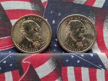 2007 P & D John Adams Presidential Dollars