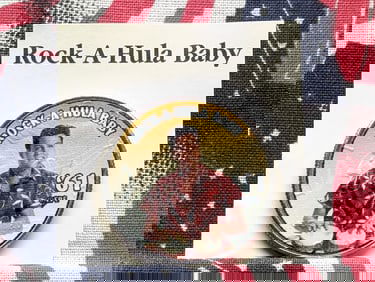 2021 Enhanced Kennedy Half Dollar w/1961 Elvis Presley Rock-A-Hula Baby