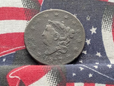 1817 Large Cent - Coronet - 15 Stars