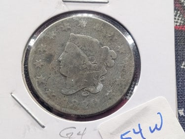 1820 Large Cent - Coronet