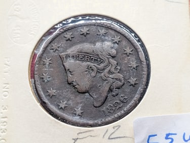 1826 Large Cent - Coronet