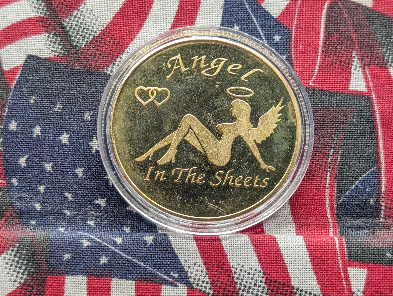 Adult Token, Devil in the Sheets-Angel in the Streets, Novelty, BU: Adult Token, Devil in the Sheets-Angel in the Streets, Novelty, BU