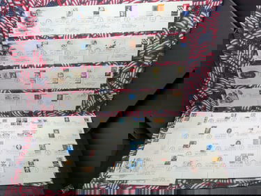 Fifty First Day Cachets All Mint