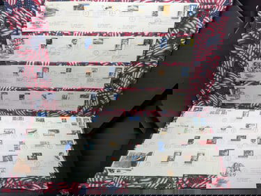 Fifty First Day Cachets All Mint