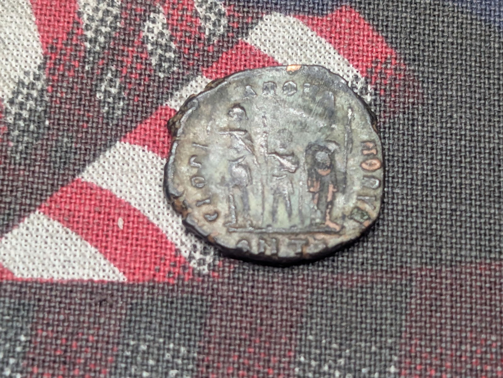 367-375 AD, Ancient Roman Coin, Over 1,600 years old (1 of 2)