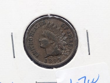 1897 Indian Head Cent