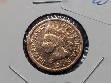 1906 Indian Head Cent - Plated