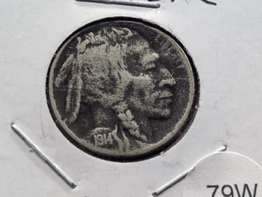 1914-D Buffalo Nickel