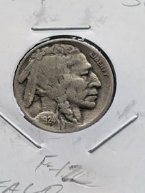 1924-S Buffalo Nickel