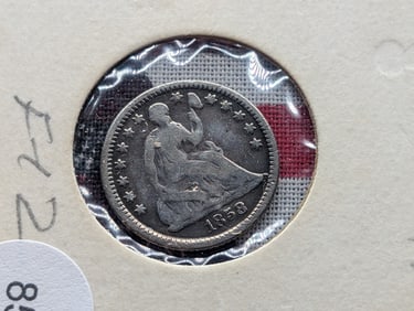 1858-O Seated Liberty Half Dime