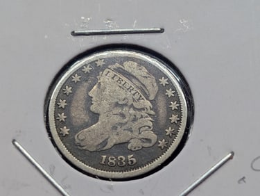 1835 Capped Bust Dime