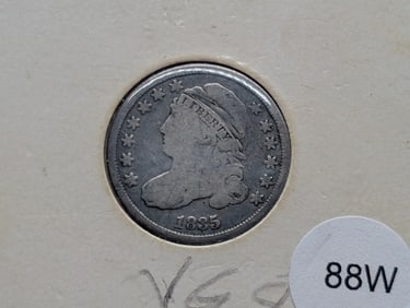 1835 Capped Bust Dime