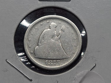 1875-S Seated Liberty 20 Cent Coin