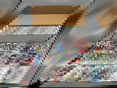 Box of Mostly Modern Football Rookie Cards W/ Stars