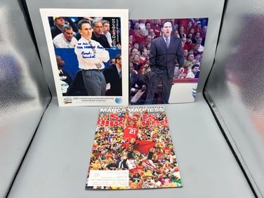 Lot of (3) Basketball Autographed Items - No COAs - Mike onley