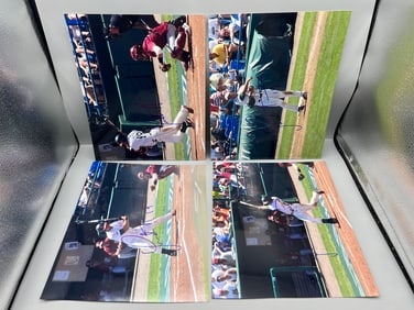 Lot of Miami Hurricanes Baseball Autographed 8x10s - No COAs