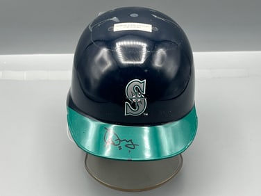 Seattle Mariners Jeff Dominguez Signed Baseball Mini Helmet - No COA