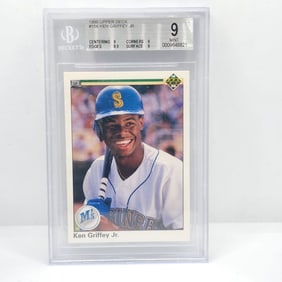 1990 Upper Deck Ken Griffey Jr. #156 BGS 9 HOF 2nd Year