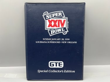 1990 Pro Set GTE Special Collector's Edition Super Bowl XXIV Complete Set