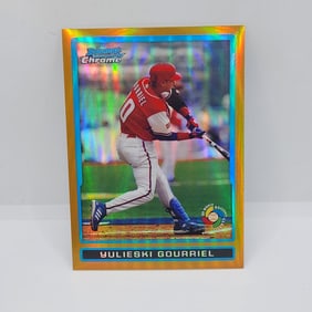 2009 Bowman Chrome Yulieski Gourriel #BCW5 Rookie GOLD Refractor 46/50 WBC