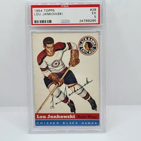 1954 Topps Lou Jankowski #28 PSA 5