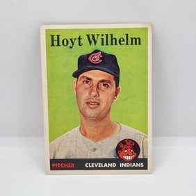 1958 Topps Hoyt Wilhelm #324 HOF