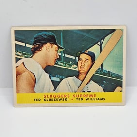 1958 Topps Sluggers Supreme #321 Williams/Kluszewski