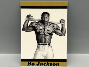 1990s Broder Style Bo Jackson Bo Knows Card