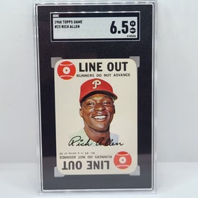 1968 Topps Game Rich Allen 23 SGC 6.5 HOF