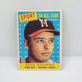1958 Topps Ed Mathews #480 HOF