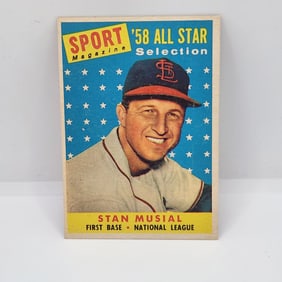 1958 Topps Stan Musial #476 HOF