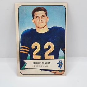 1954 Bowman George Blanda #23 Rookie HOF