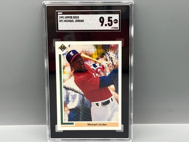 1991 Upper Deck Michael Jordan #SP1 SGC Mint+ 9.5