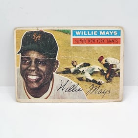 1956 Topps Willie Mays #130 HOF