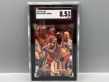 1994-95 Flair Michael Jordan #326 SGC NM-MT+ 8.5