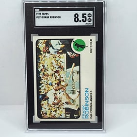 1973 Topps Frank Robinson #175 SGC 8.5 HOF Tough Grade