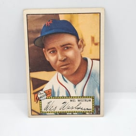 1952 Topps Wes Westrum #75