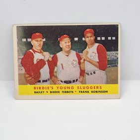 1958 Topps Birdies Young Sluggers #386 HOF - Frank Robinson 2nd Year
