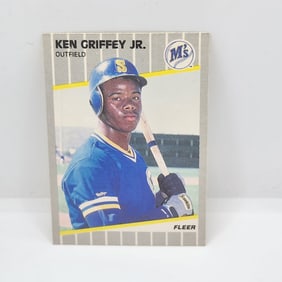 1989 Fleer Ken Griffey Jr. #548 Rookie HOF