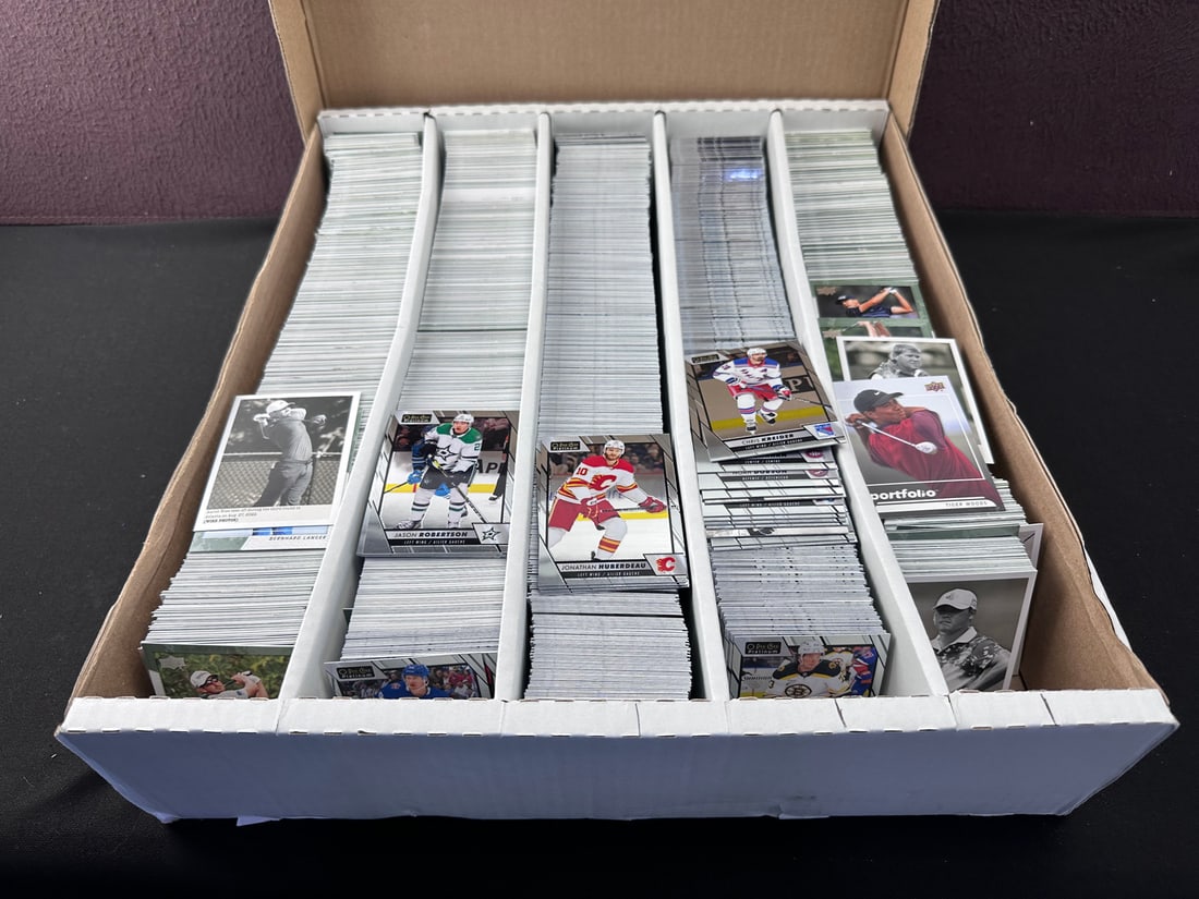 5 Row Monster Box of Assorted Cards - Golf, Hockey (1 of 3)