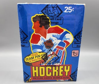1980 Topps Hockey Wax Box BBCE Wrapped - Gretzky 2nd Year - Highly Coveted Box