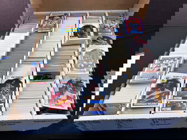 5 Row Monster Box of Assorted Cards - Baseball, Basketball - Many stars & rookies