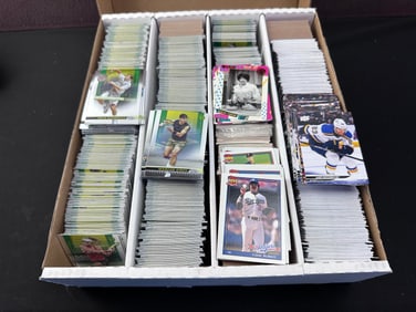 4 Row Monster Box of Assorted Cards - Tennis, Baseball, Hockey, SNL