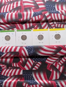 1917 Great Britain Three pence, 92.5% Silver, & 1925, 1938 x2 Great Britain Three pence, 50% Silver