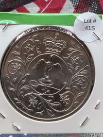 1977 25 Pence, Jubilee Crown Great Britain