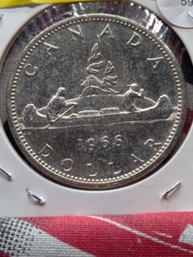 1966 Canadian One Dollar, 80% Silver