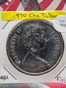 1970 Fiji One Dollar