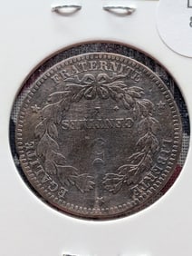 1872 France 5 Centimes