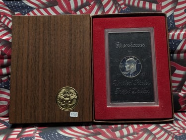 1971-S Proof 40% Silver Ike Dollar In OGP